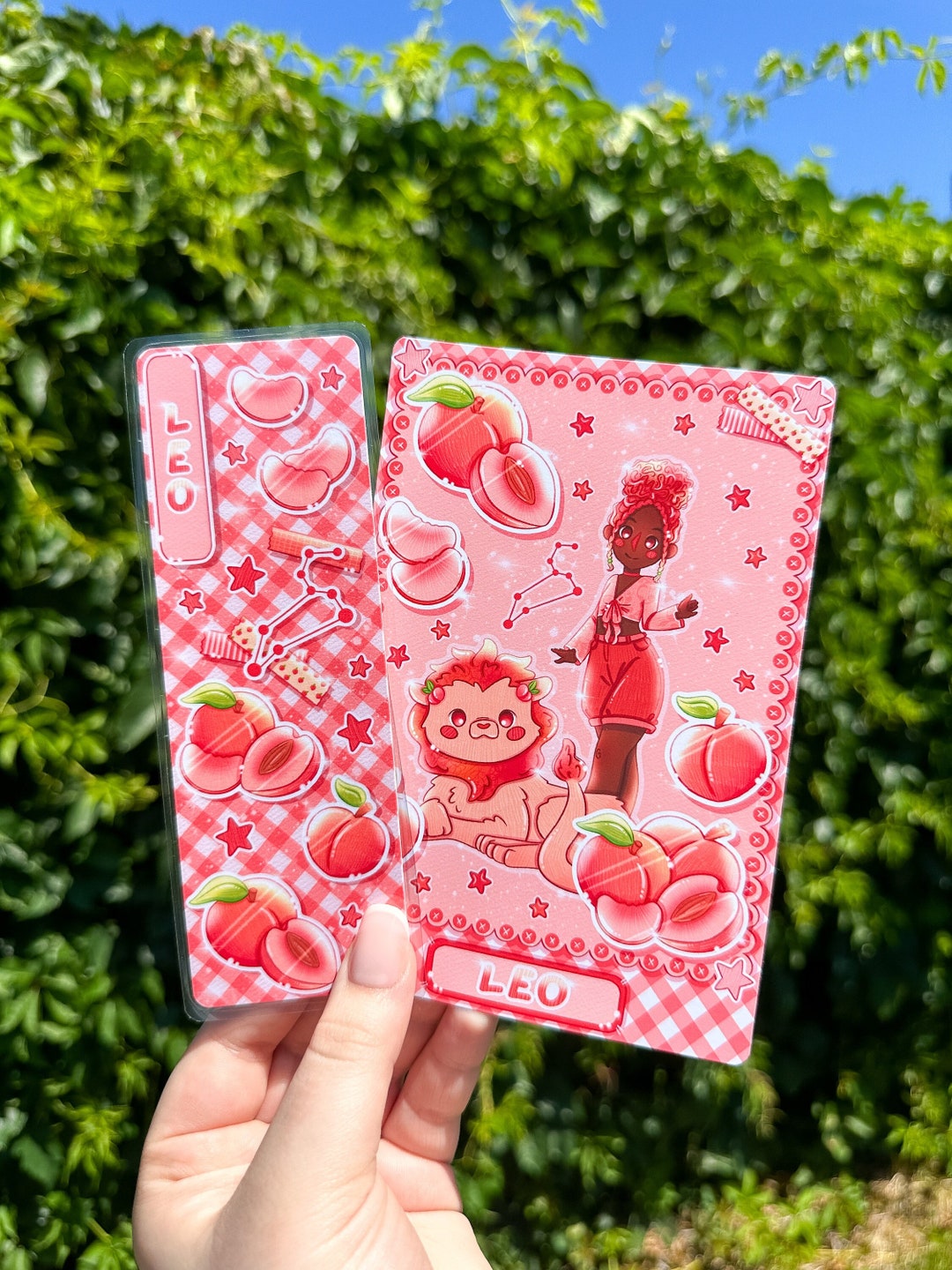 Leo Zodiac Kawaii Art Print Kawaii Room Decor for Zodiacs Etsy