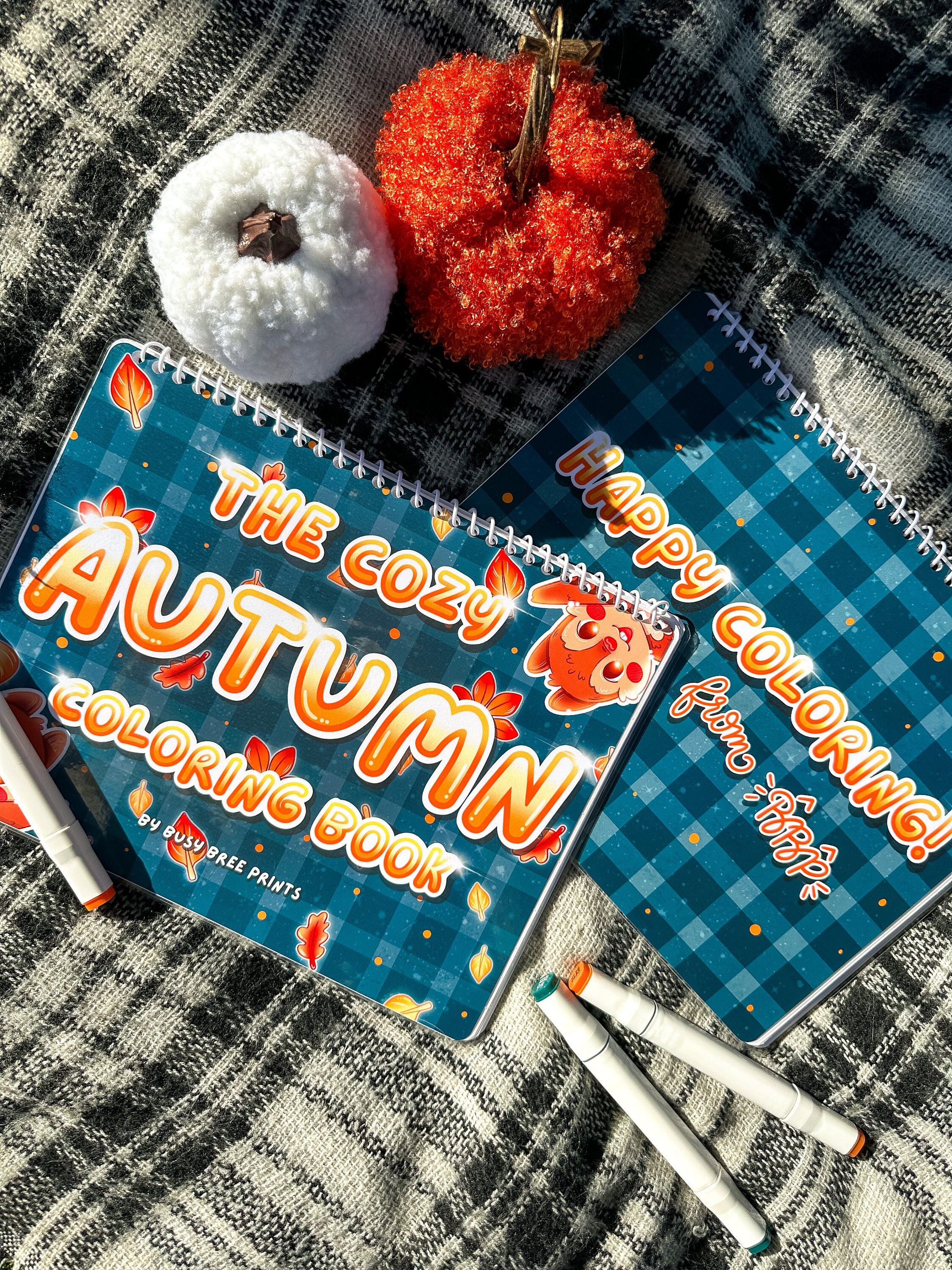 The Cozy Autumn Coloring Book | Cute Fall Coloring Book for Any Age ...