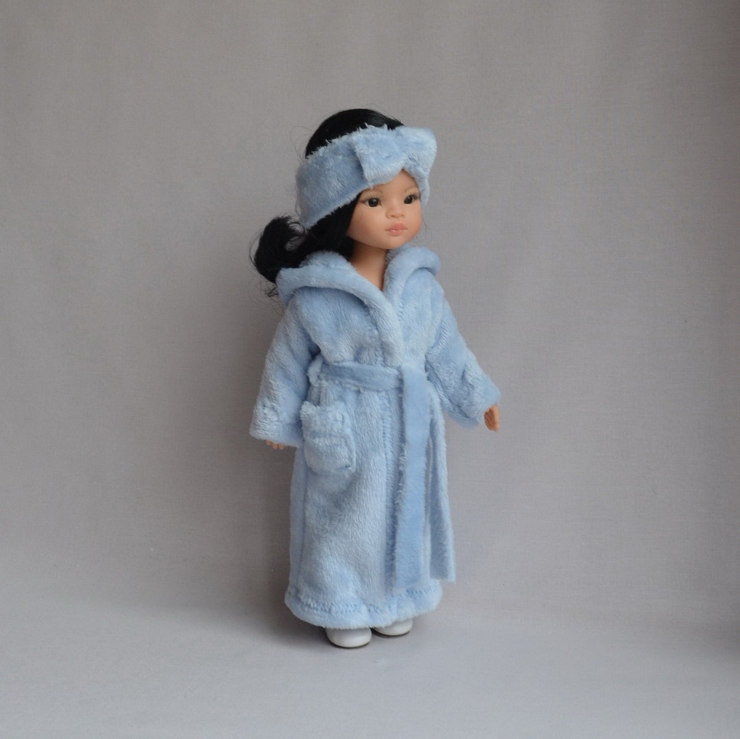 Doll Bathrobe, Bath Robe for Doll Paola Reina Effner Little Darling ...