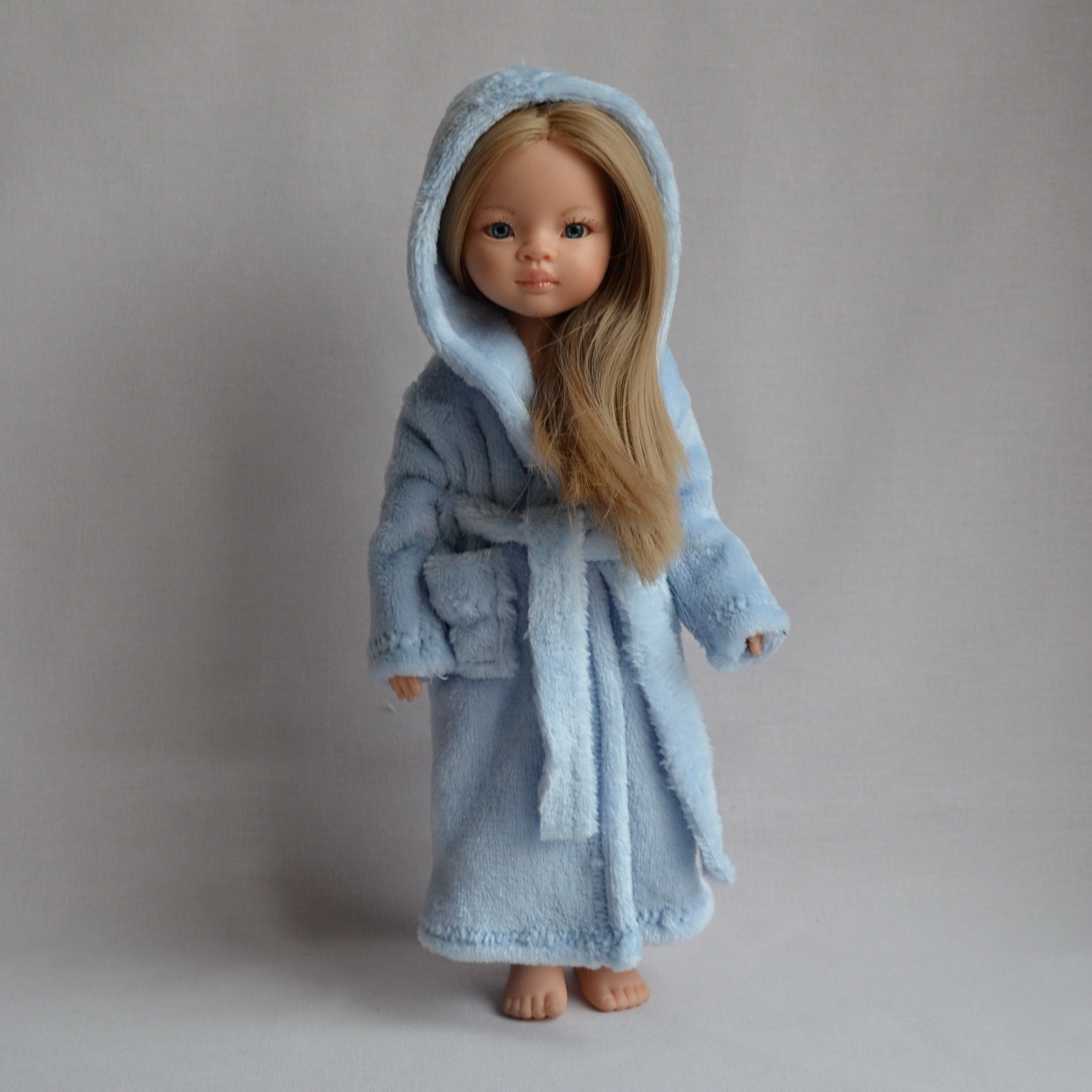 Doll Bathrobe Bath Robe for Doll Paola Reina Effner Little - Etsy