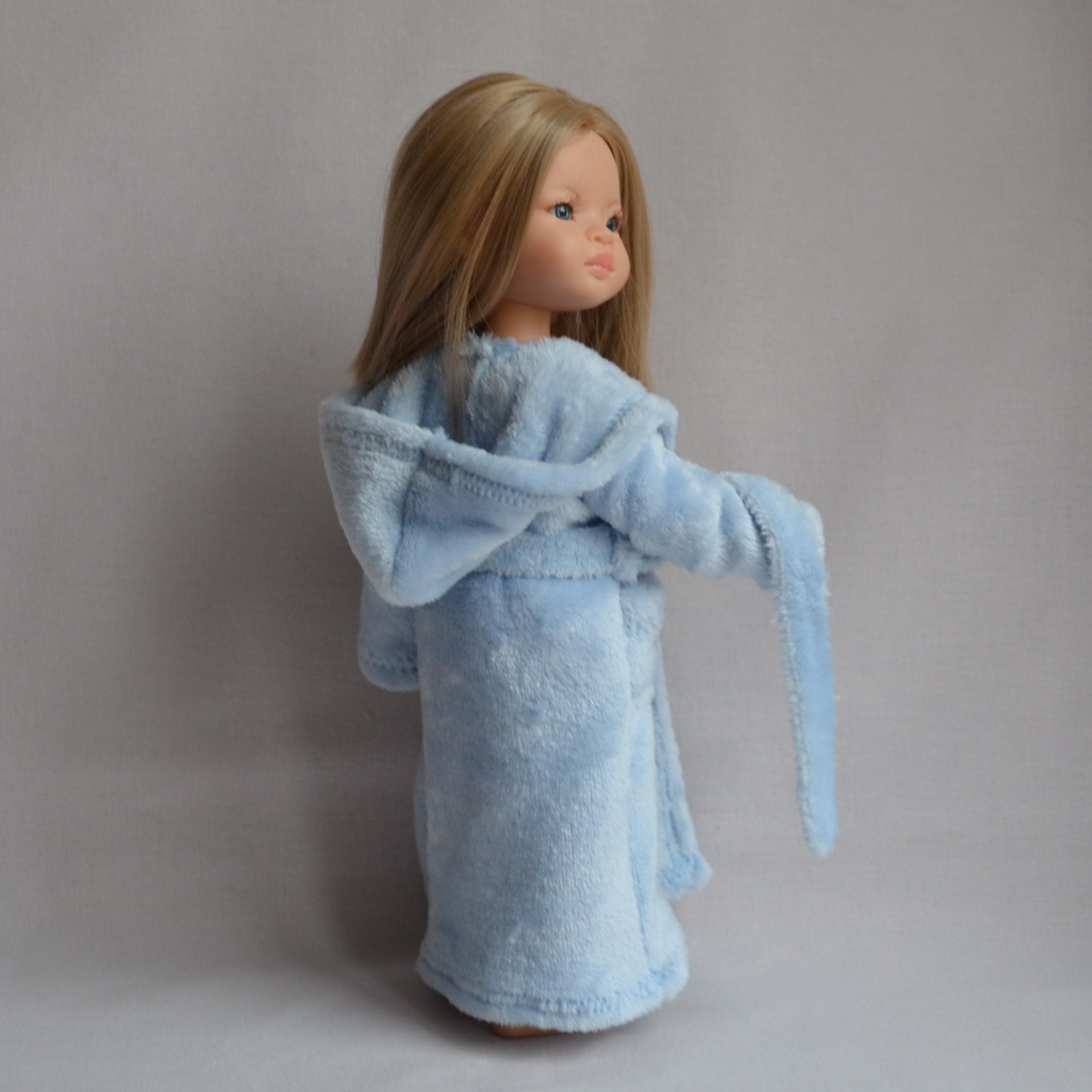 Doll Bathrobe Bath Robe for Doll Paola Reina Effner Little - Etsy