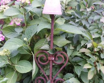 Eisenstab Pflanzstab Eisen Gartenstab Dekostab Insekten Gartendeko Haltestab Landhaus Cottage
