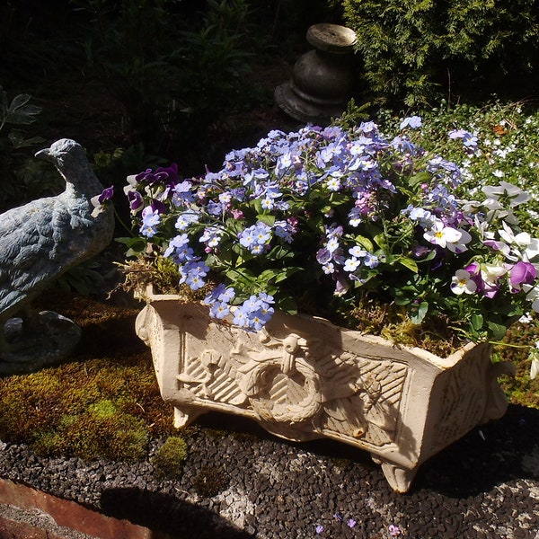 Vogel Rebhuhn Zink Gartenfigur Gartenskulptur Landhaus Cottage