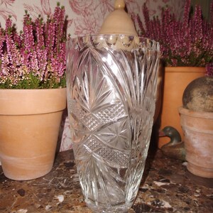 Glasvase Vase Osterglocken Blumenvase Tischschmuck Glas Ostern Frühling Landhaus Cottage