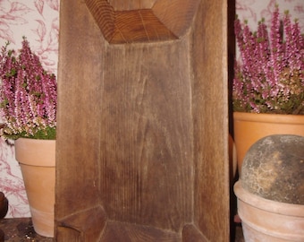 Antik Groß  Holzschaufel Schaufel Holz Holzgerät Wanddeko Küchendeko Ablage Untersetzer Tablett Holztablett  Bauernhaus Landhaus Cottage