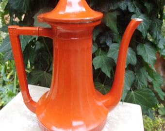 WMF Kaffeekanne Versilbert Kanne Brocante Metall Metallkanne Wasserkanne Gießkanne Blumenkanne Vintage Mid Century