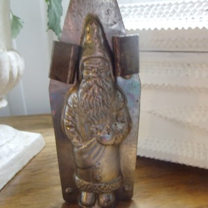 Nikolaus Schokoladenform Backform Weihnachtsmann Form Weihnachten Gußform Weihnachten Landhaus Brocante
