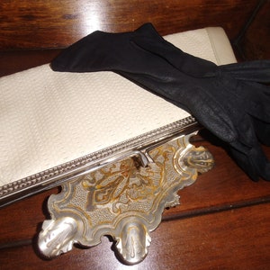 Handtasche Abendtasche Kuverttasche Tasche Clutch Vintage Mode