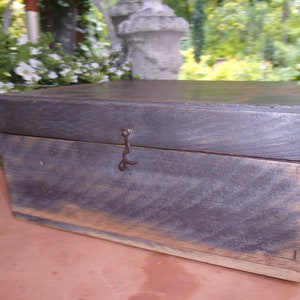Holzkiste Kiste Holzkasten Holzbox Box Vintage Brocante Gartenkiste Aufbewahrung Landhaus Cottage