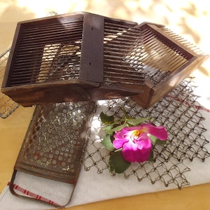 Reibe Küchenreibe Wanddeko  Küchendeko Brocante Landhaus Cottage