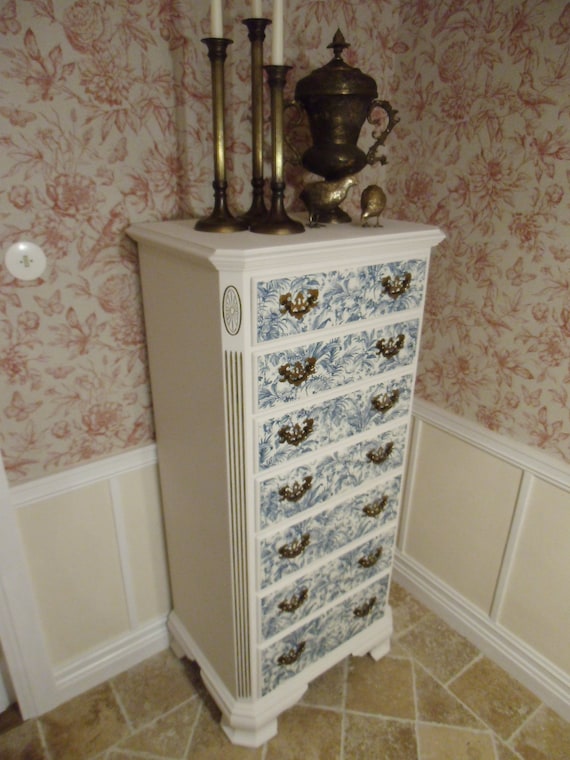 Ethan Allen Georgian Court Lingerie Chest Dresser Dresser Ladies