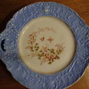 Teller Obstteller Vintage Shabby Chic Cottage Landhaus Brocante Zierteller Kucheteller Keksteller Frühstück Romantik Sammelteller Dekoteller
