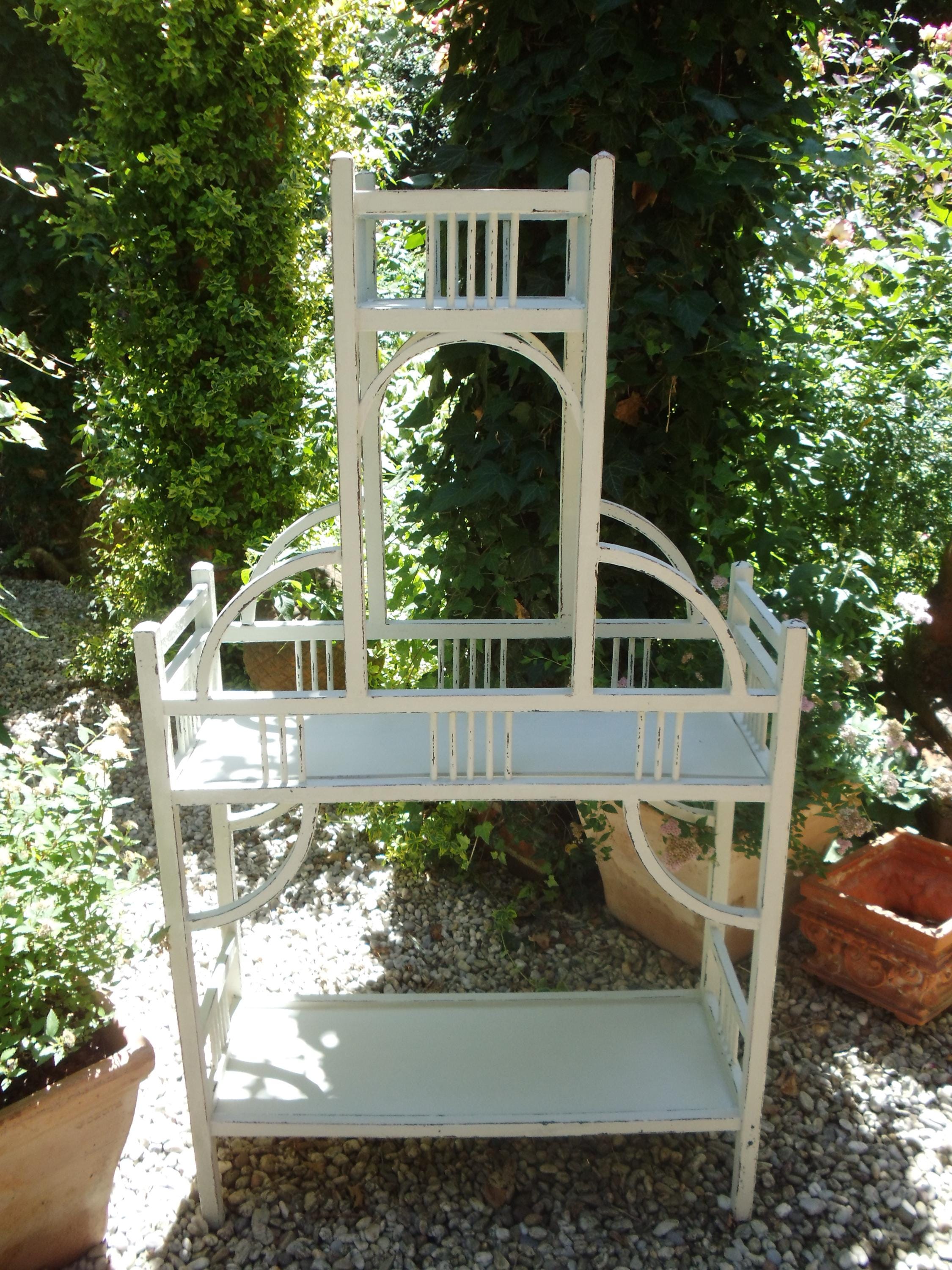 Antique Art Nouveau Flower Stand Plant Stand Tiered Stand Flowers