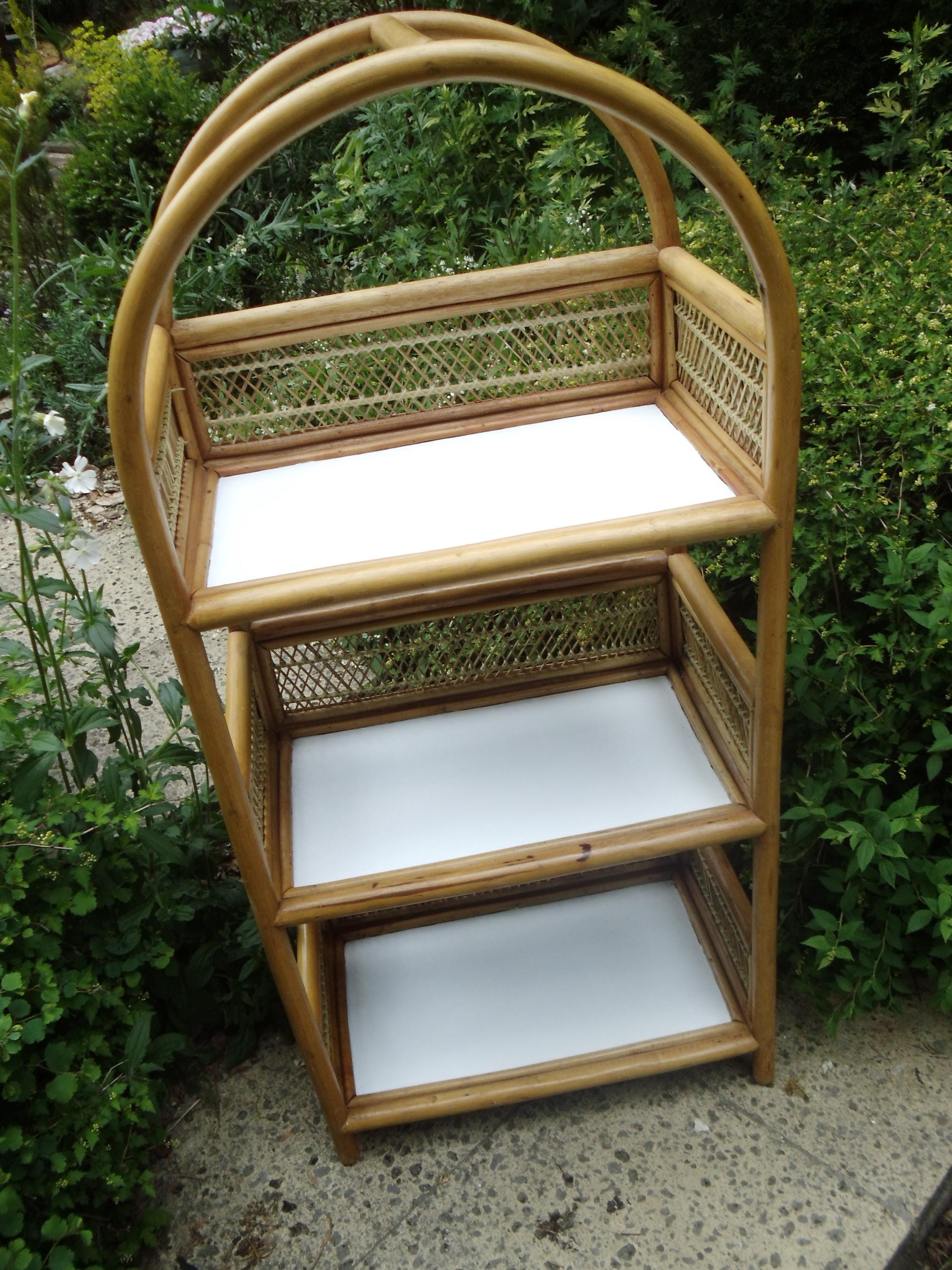 Vintage bamboo shelf - Etsy.de