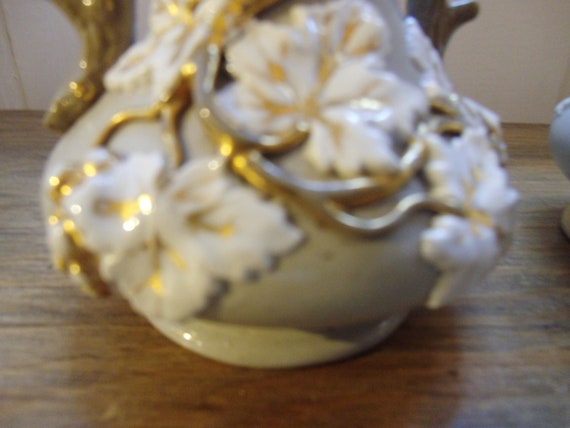 Buy Antik 2 Kleine Jugendstil Vasen Vase Kaminvasen Blumenvasen Relief Landhaus Cottage Online in India