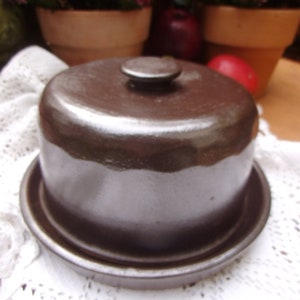 Butterglocke Käseglocke Glocke Haube Brocante Abdeckhaube Landhaus Cottage