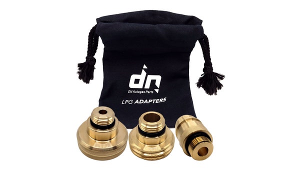 LPG GPL Autogas Tank Refill Adapter Set M22 for All Europe Acme Dish  Euronozzle With a Bag 