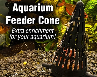 Aquarium Feeder Cone -- Enrich your aquatic life!