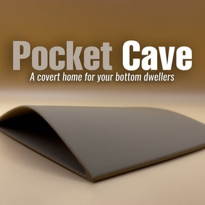 Aquarium Pocket Cave A covert shelter for your bottom dwellers. image 1
