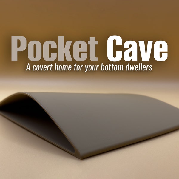 Aquarium Pocket Cave – Un abri secret pour vos habitants du fond.