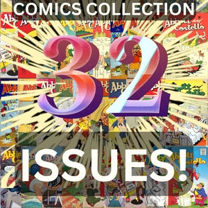 Abbott & Costello Full Collection | St. John | Vintage Comic | Feb 1948 - Sept 1956 | English | Humor | Digital Download | PDF