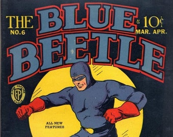 Blue Beetle #6 | Fox Feature Syndicate | March-April 1941 | English | Superhero | Digital Download | PDF