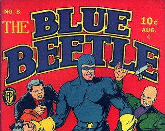 Blue Beetle #8 / Fox Feature Syndicate / Agosto 1941 / Inglés / Superhéroe / Descarga digital / PDF