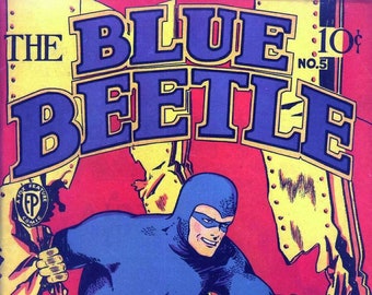 Blue Beetle #5 | Fox Feature Syndicate | November-December 1940 | English | Superhero | Digital Download | PDF