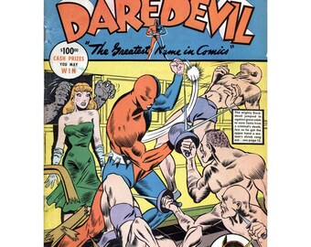 Daredevil Comics No3 | Lev Gleason / Comic House | 1941 | English | Superhero | Digital | PDF