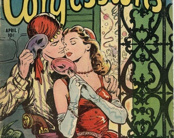 Diary Confessions No14 | Stanley Morse (Key) | Vintage Romance Comic Book | April 1956 | English | Digital | PDF