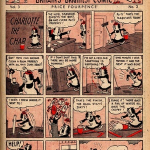 All Fun Collection UK Comic Books Vintage Comic 1940 1949 English Humor Digital PDF image 6