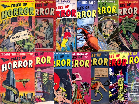 Tales of Horror Collection | Minoan | Vintage Horror Comic Book