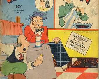 Harold Tiener | Dell Comics/Westerse uitgeverij | Vintage humor stripboek | 1942 | Engels | Digitaal | Pdf