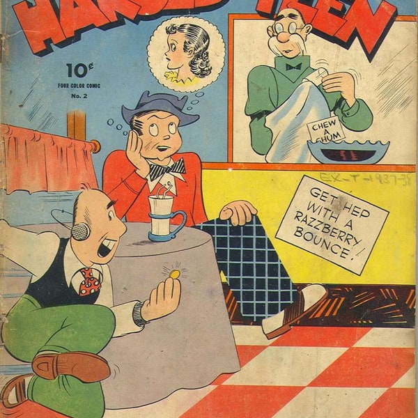 Harold Teen | Dell Comics/Western Publishing | Vintage Humor Comic Book | 1942 | English | Digital | PDF