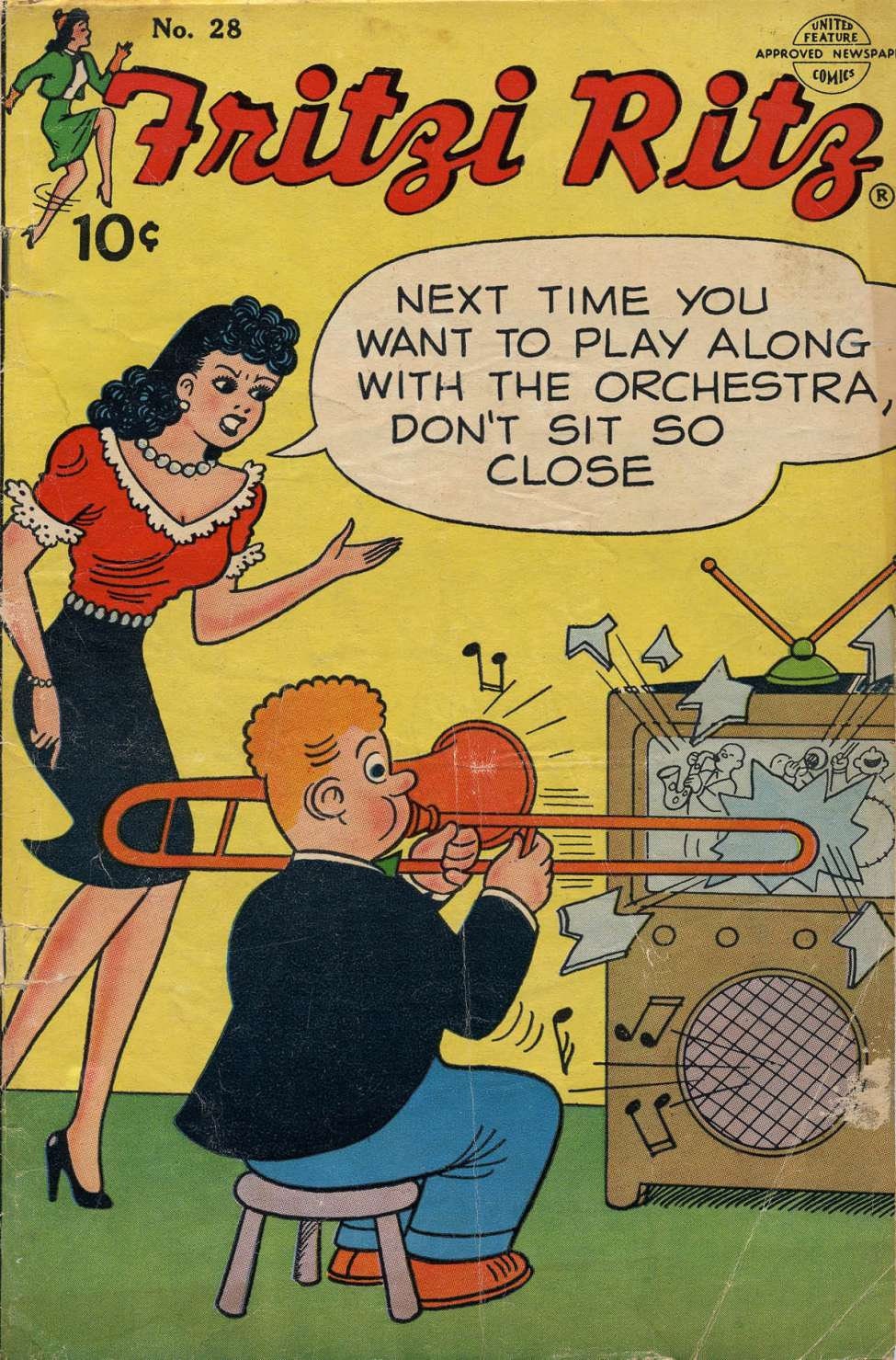 1953 Fritzi Ritz Comics Ebook Collection — Issues 27-36 (united ...