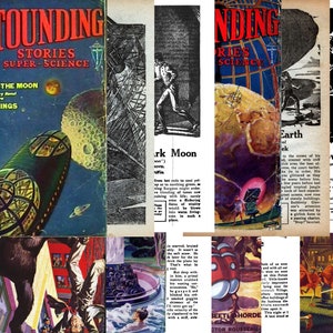 Astounding Stories of Super Science Collection | Clayton Magazines | Vintage Comic Book | 1930 - 1932 | Sci-Fi | Digital Download | PDF