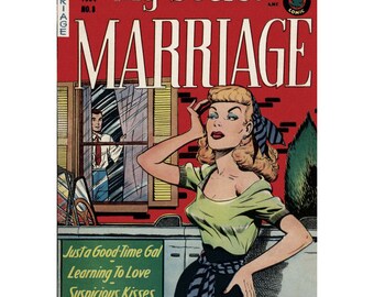 My Secret Marriage No8 | Superior Publishers | Vintage Romance Comic Book | July 1954 | English | Digital Download | PDF