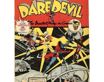 Daredevil Comics No8 | Lev Gleason / Comic House | 1942 | English | Superhero | Digital | PDF