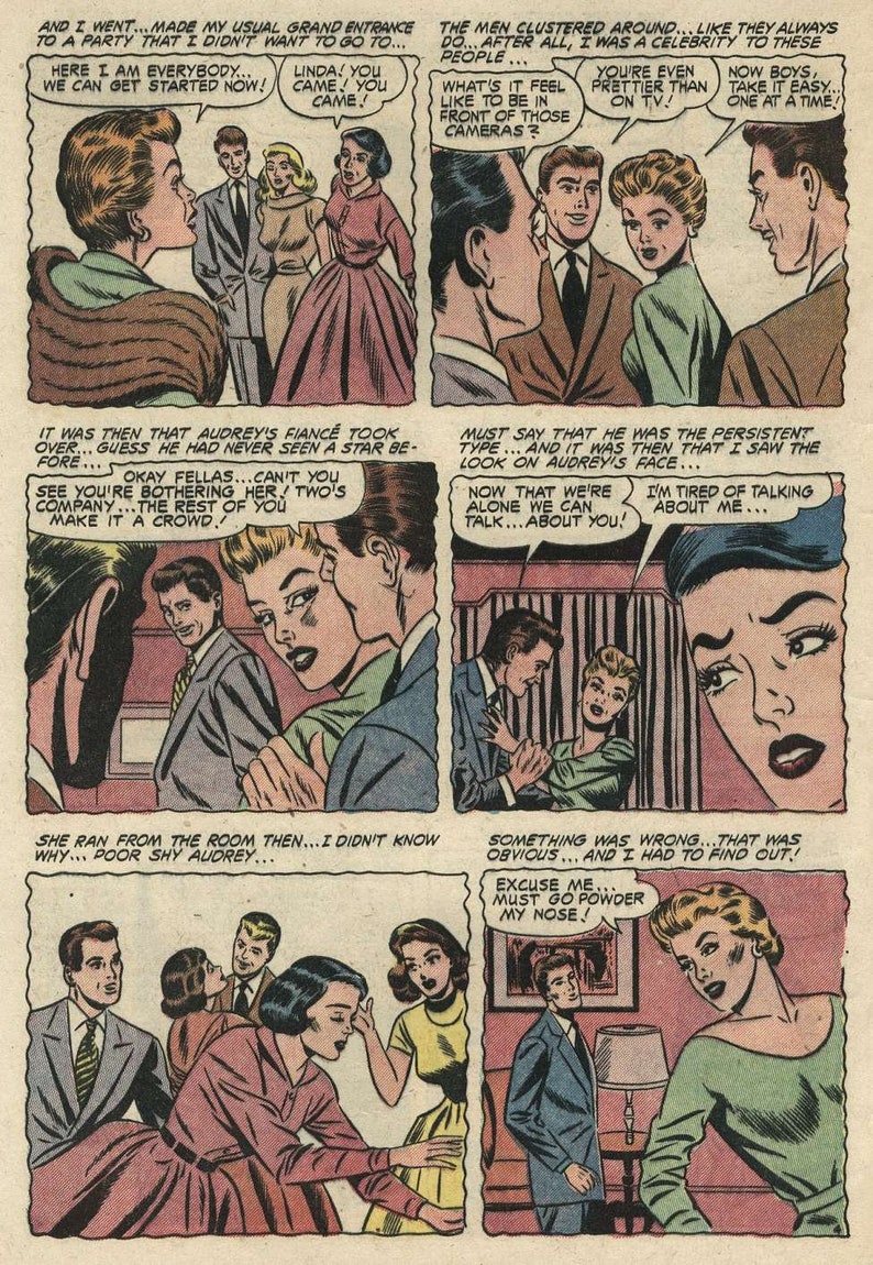 Diary Confessions No11 Stanley Morse Key Vintage Romance Comic Book September 1955 English Digital PDF image 5