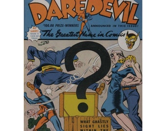 Daredevil Comics No7 | Lev Gleason / Comic House | 1942 | English | Superhero | Digital | PDF