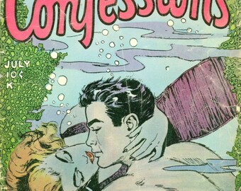 Diary Confessions No10 | Stanley Morse (Key) | Vintage Romance Comic Book | July 1955 | English | Digital | PDF