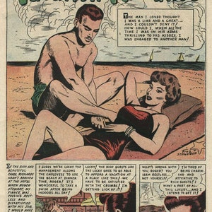 Diary Confessions No11 Stanley Morse Key Vintage Romance Comic Book September 1955 English Digital PDF image 8