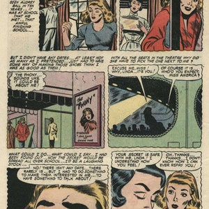 Diary Confessions No11 Stanley Morse Key Vintage Romance Comic Book September 1955 English Digital PDF image 3
