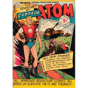 Captain Atom Collection | Vintage Superhero Comic | 1950 - 1951