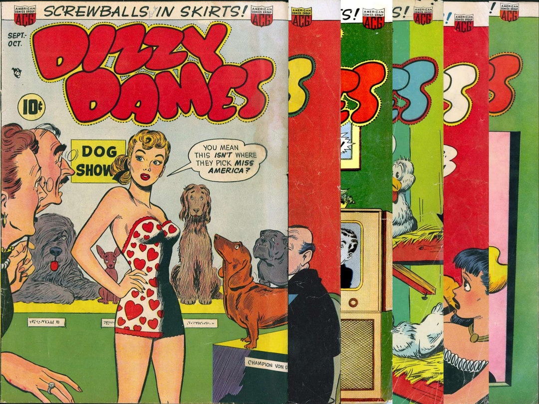 Dizzy Dames Collection | American Comics Group | September 1952 - July ...