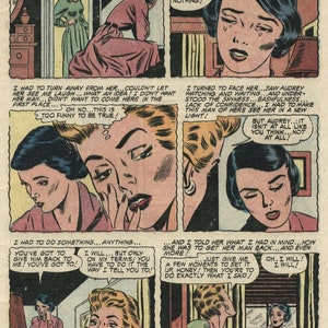 Diary Confessions No11 Stanley Morse Key Vintage Romance Comic Book September 1955 English Digital PDF image 6