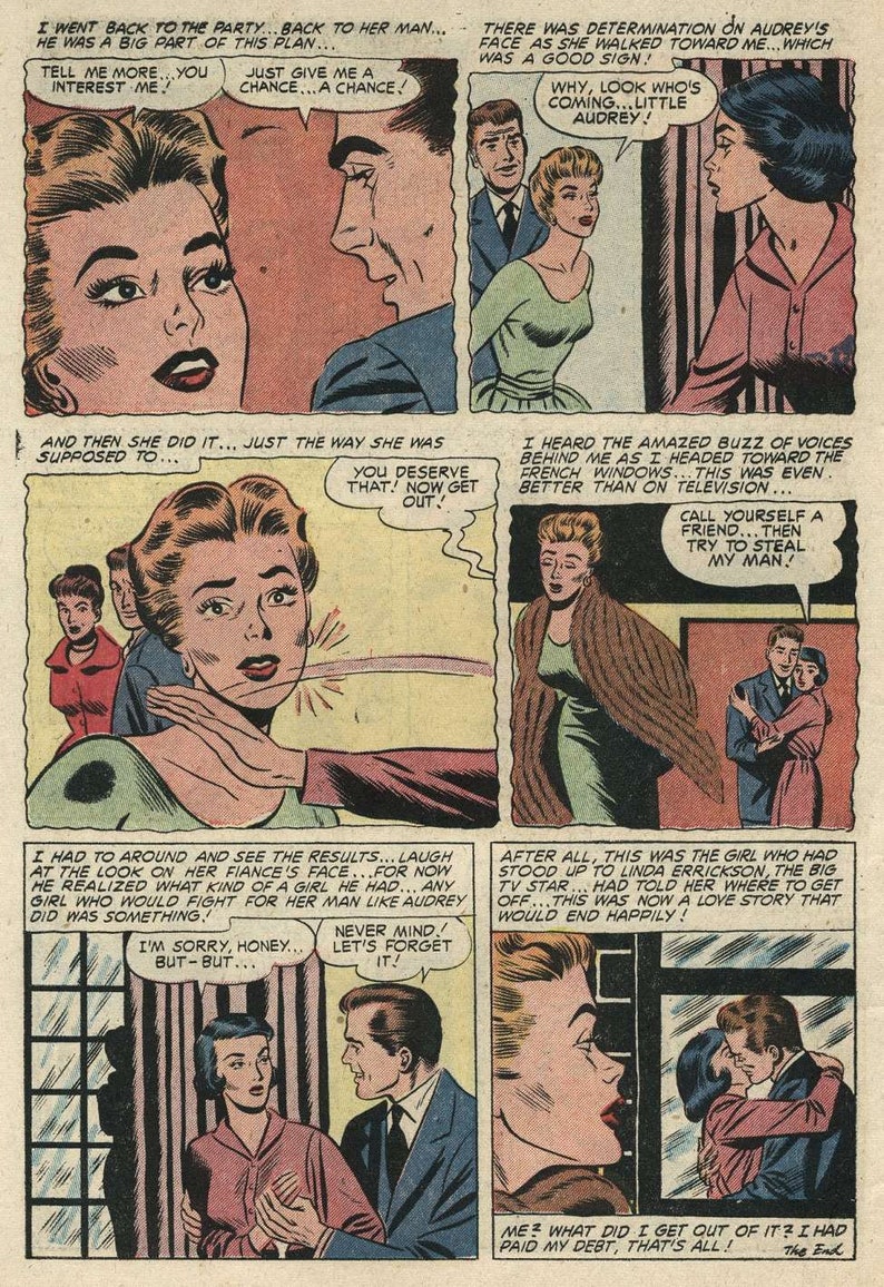 Diary Confessions No11 Stanley Morse Key Vintage Romance Comic Book September 1955 English Digital PDF image 7