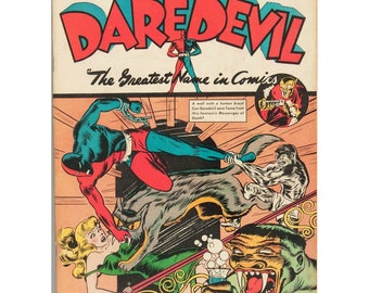 Daredevil Comics No6 | Lev Gleason / Comic House | 1941 | English | Superhero | Digital | PDF