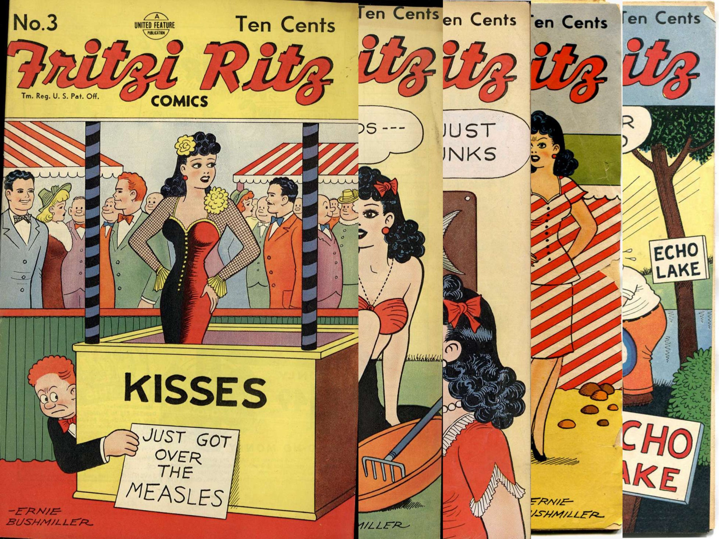 Fritzi Ritz 1949 Collection | United Features | Vintage Humor Comic ...