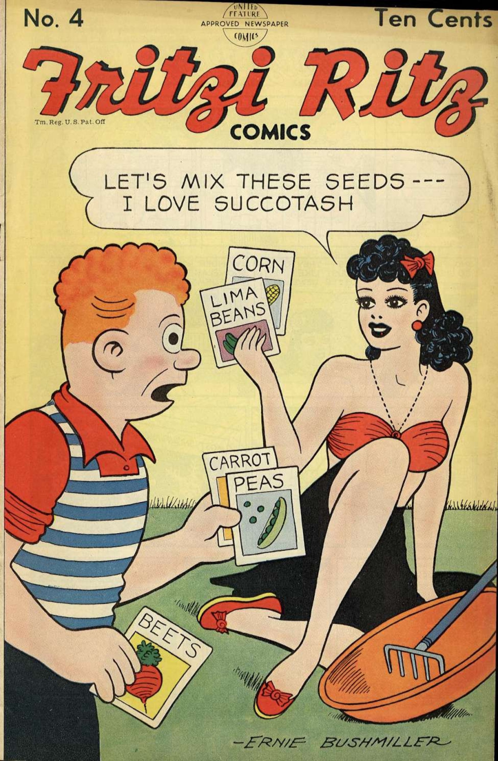 Fritzi Ritz 1949 Collection | United Features | Vintage Humor Comic ...